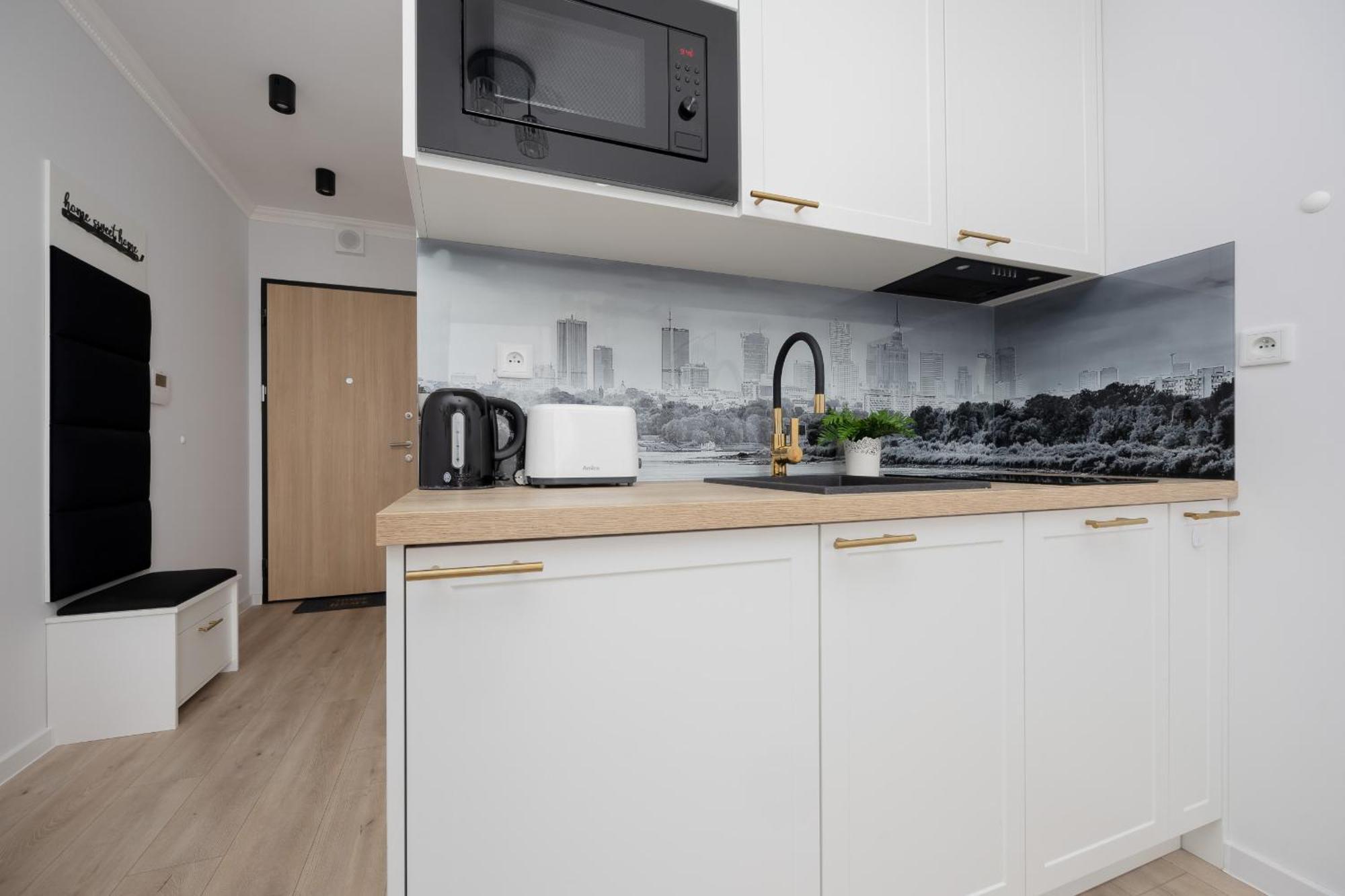 Modern Studio With Balcony By Rent Like Apartament Warszawa