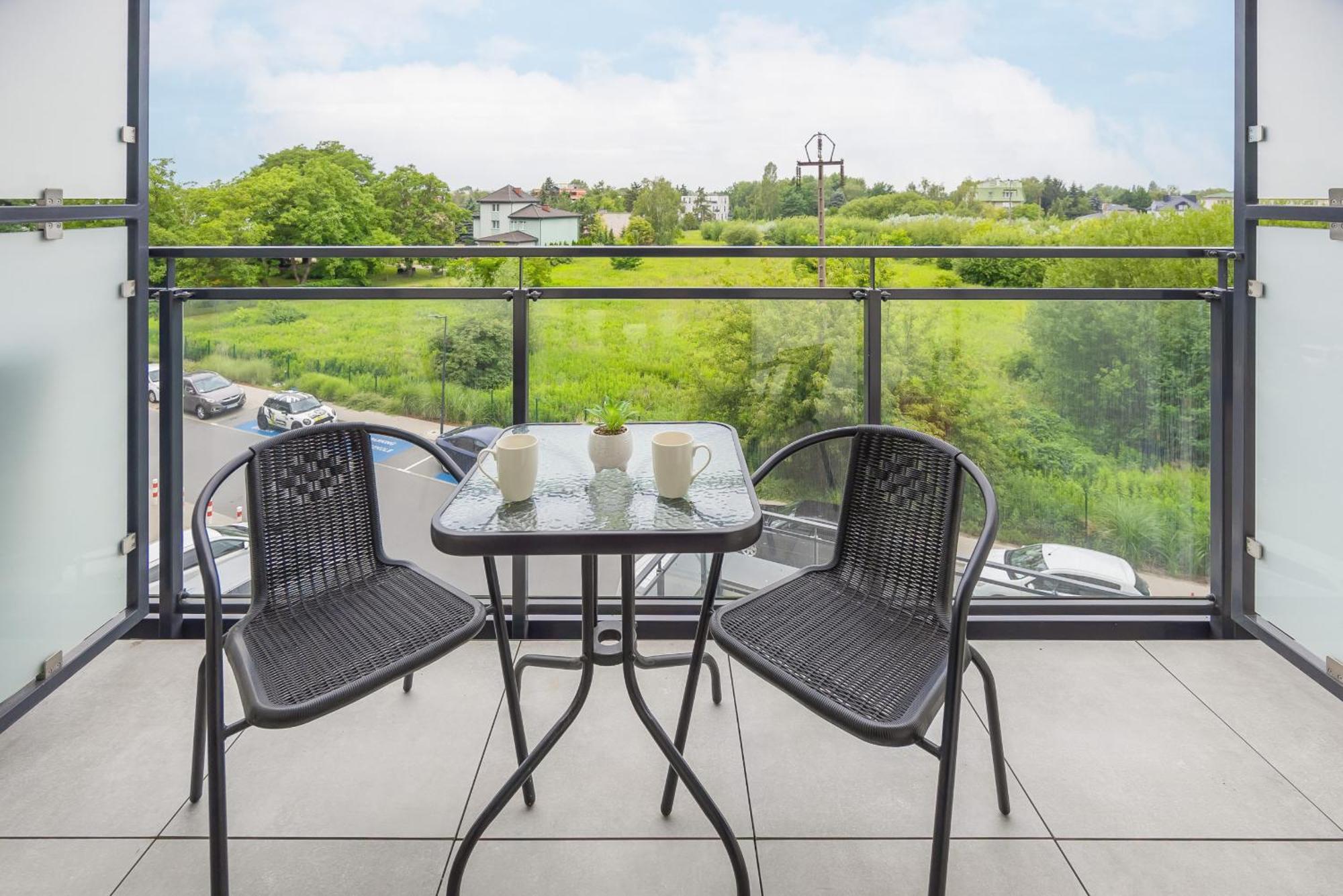 Modern Studio With Balcony By Rent Like Apartament Warszawa